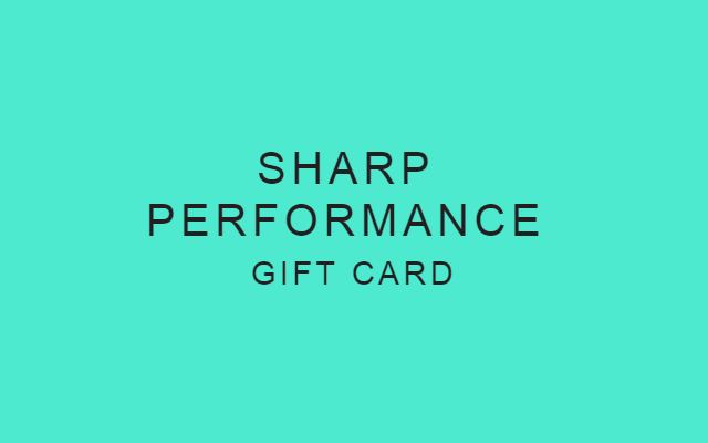 Sharp Performance App Order Sharp Performance eGift Cards