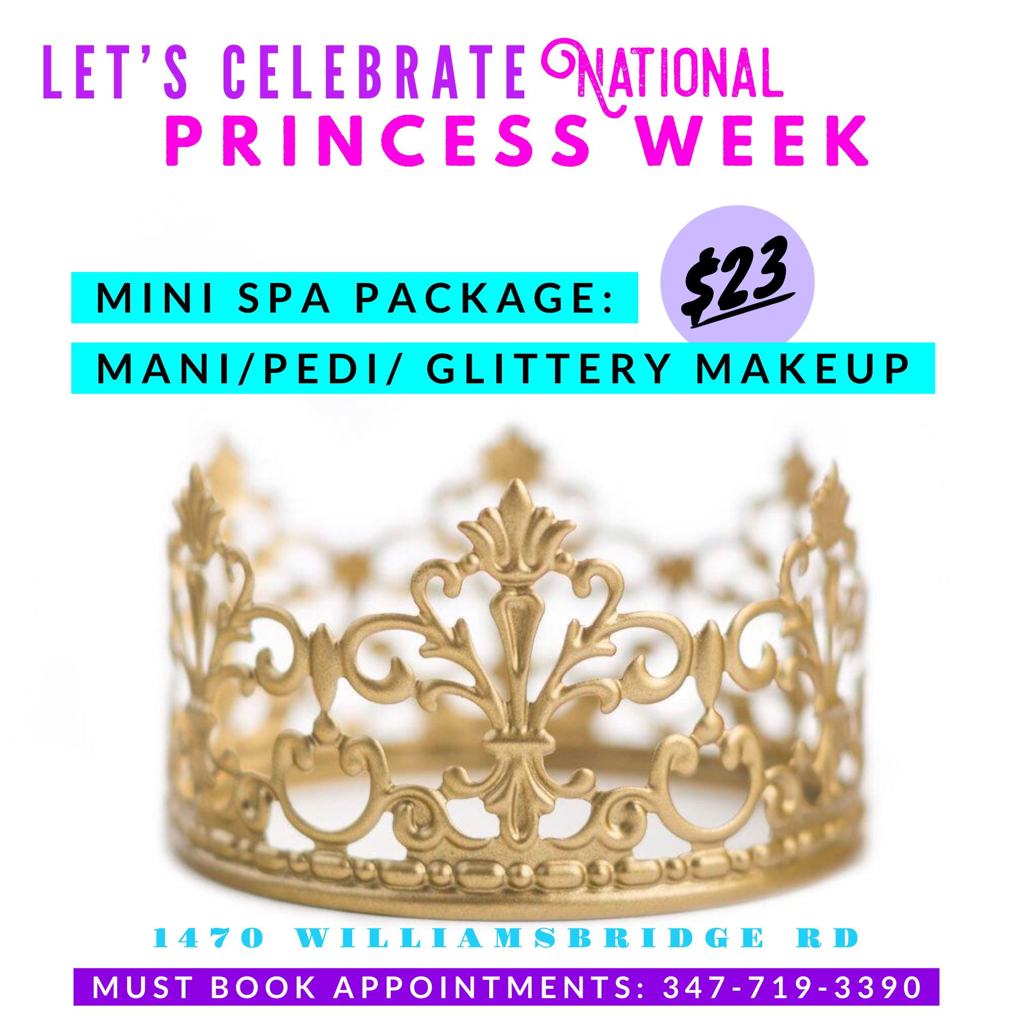 Princess Pamper Package 