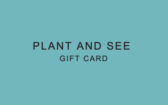 Order Plant and See eGift Cards