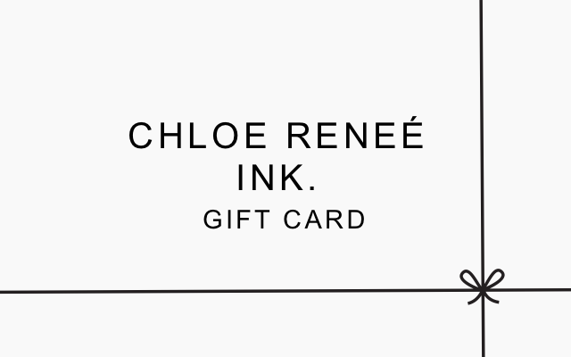 Order Chloe Reneé Ink. eGift Cards