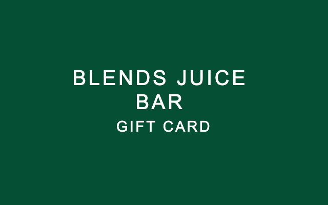 Order Blends Juice Bar eGift Cards